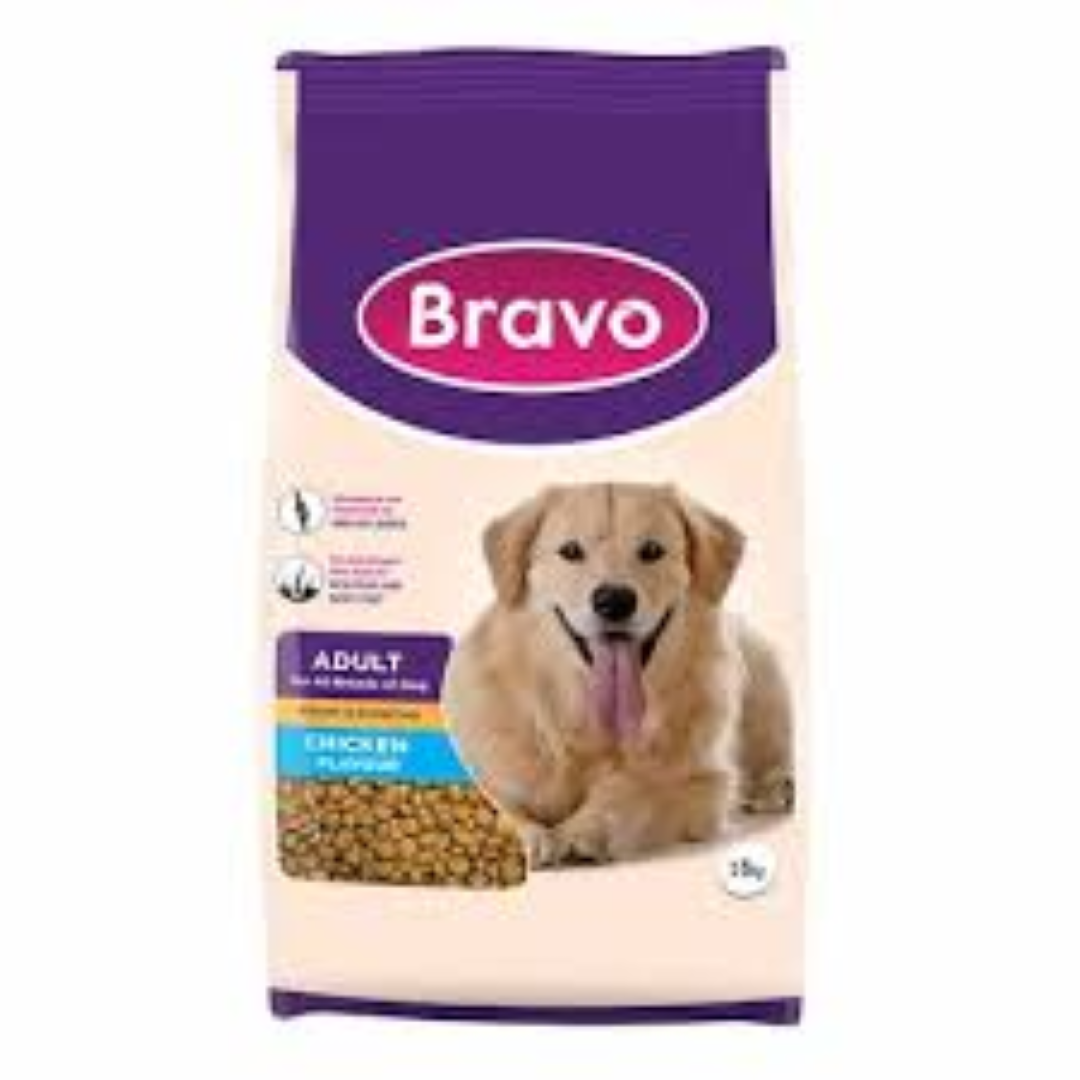 BRAVO DOG FOOD ADULT CHICKEN 2KG